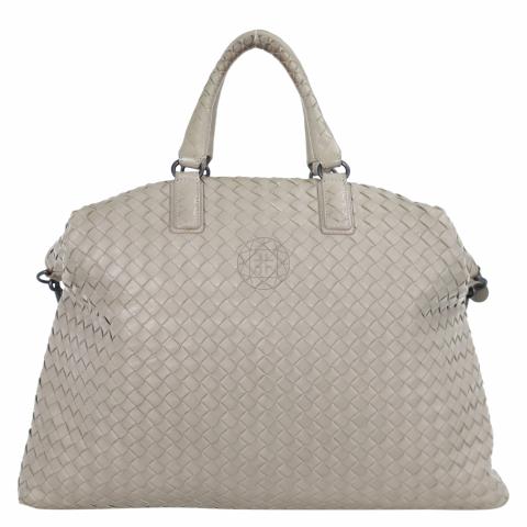 Sell Bottega Veneta Intrecciato 3-Way Convertible Tote Bag - Grey